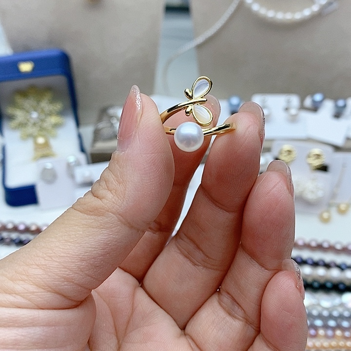 淡水珍珠戒指未镶嵌