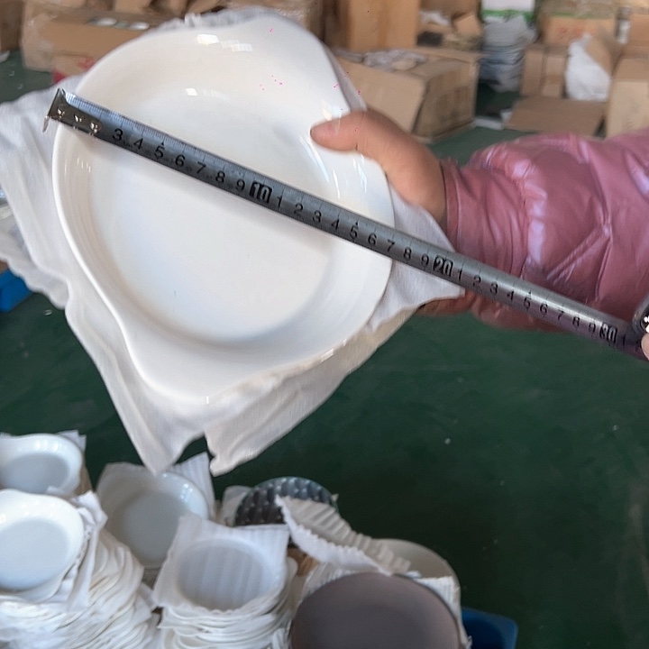 新骨瓷双耳盘2只装中号