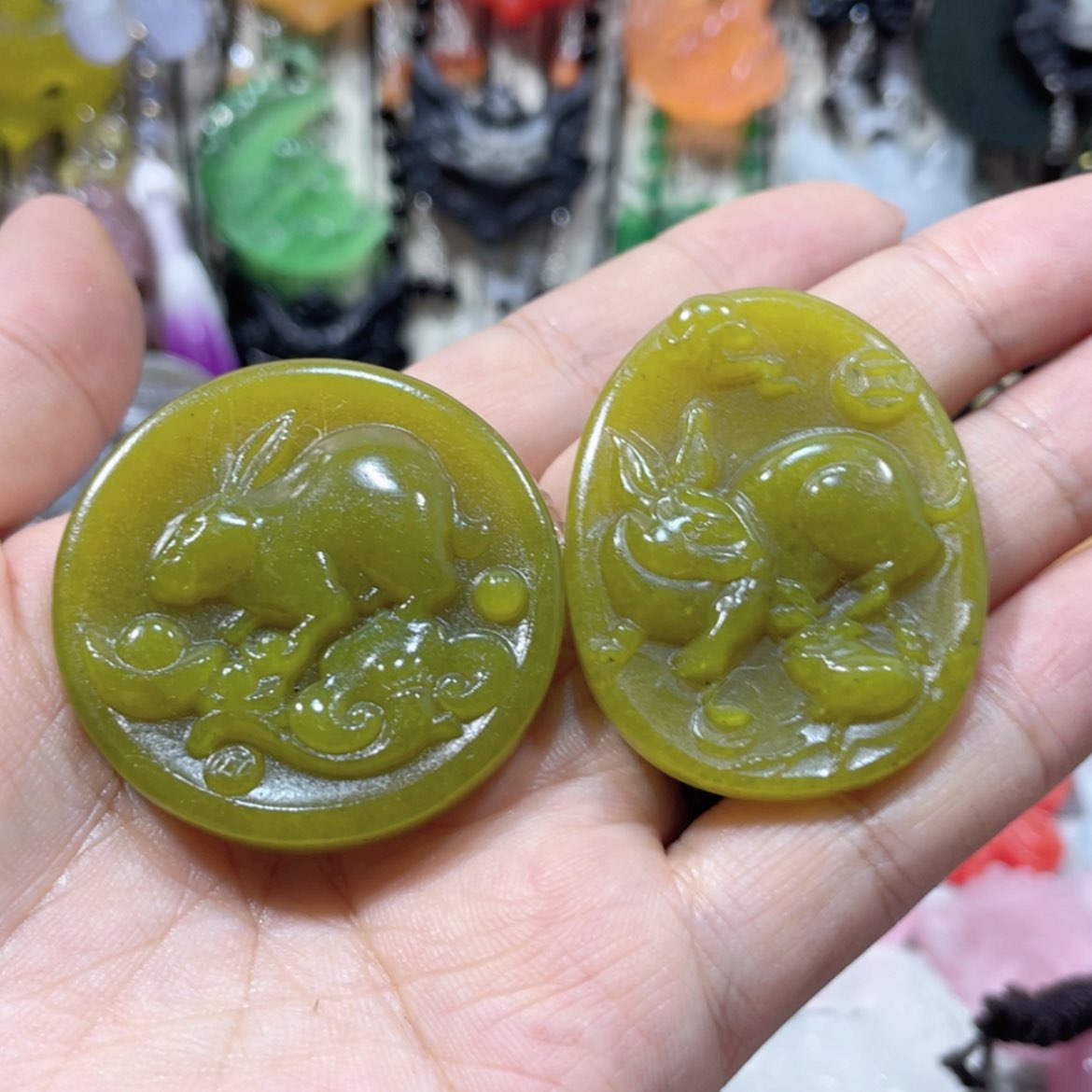 【闪购商品】未镶嵌岫玉颈饰64任选一个