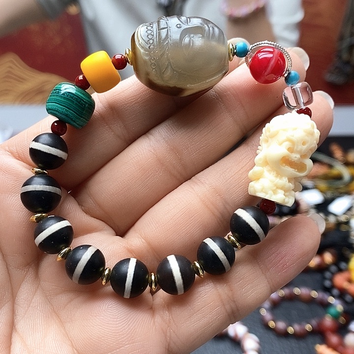 玛瑙/玉髓手链合金