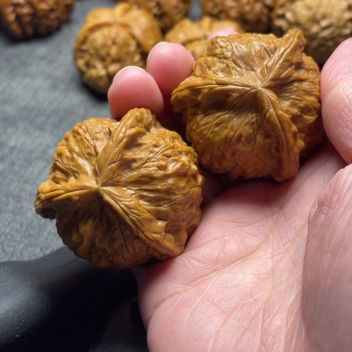 手工三棱南瓜墩三棱