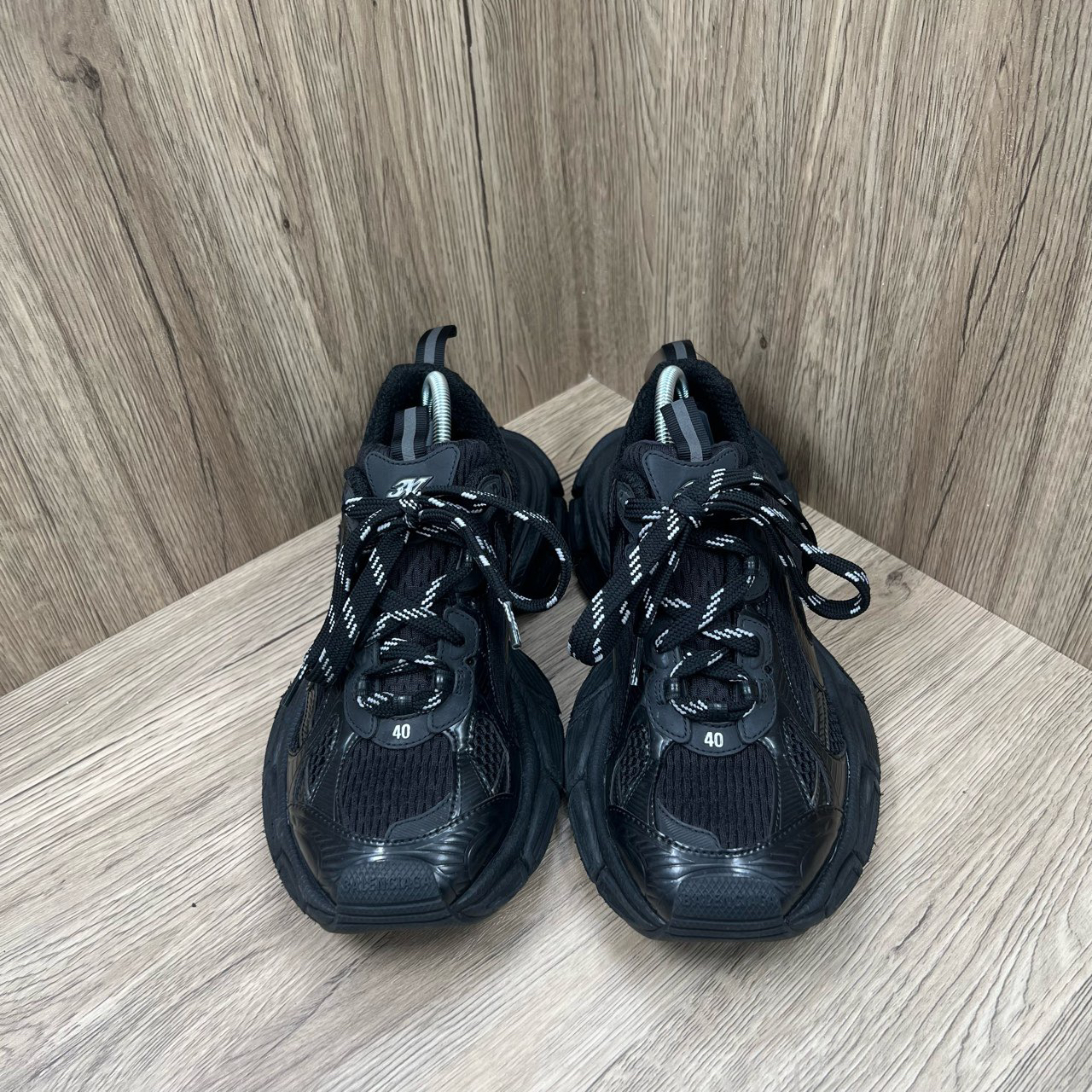 95新 Balenciaga/巴黎世家 3XL 黑色老爹鞋 40码/95新/无配件