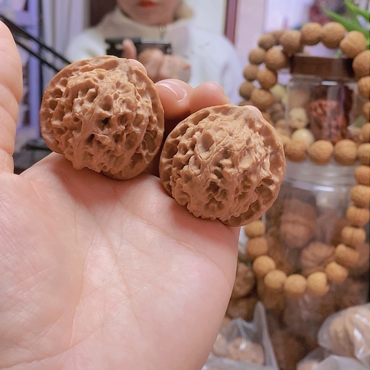 【闪购商品】文玩核桃把件42原装苹果