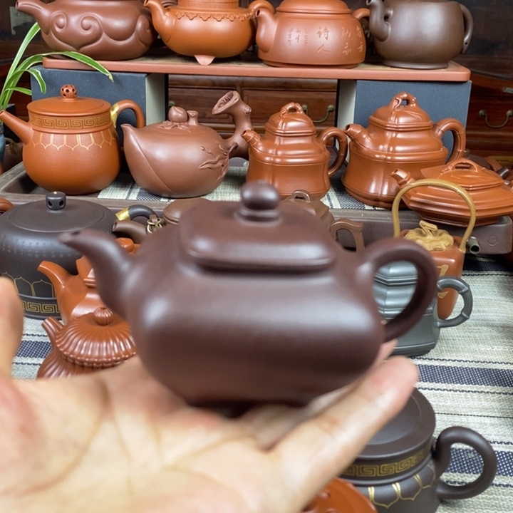 紫砂茶壶全手工传炉130-260cc原矿老紫泥特价