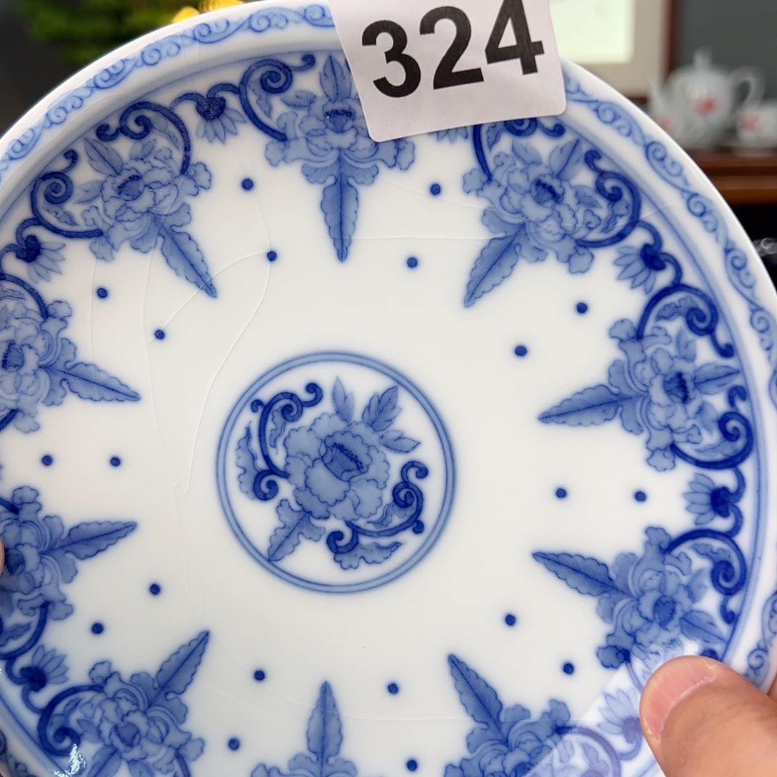 用****8柴窑茶花壶承开片