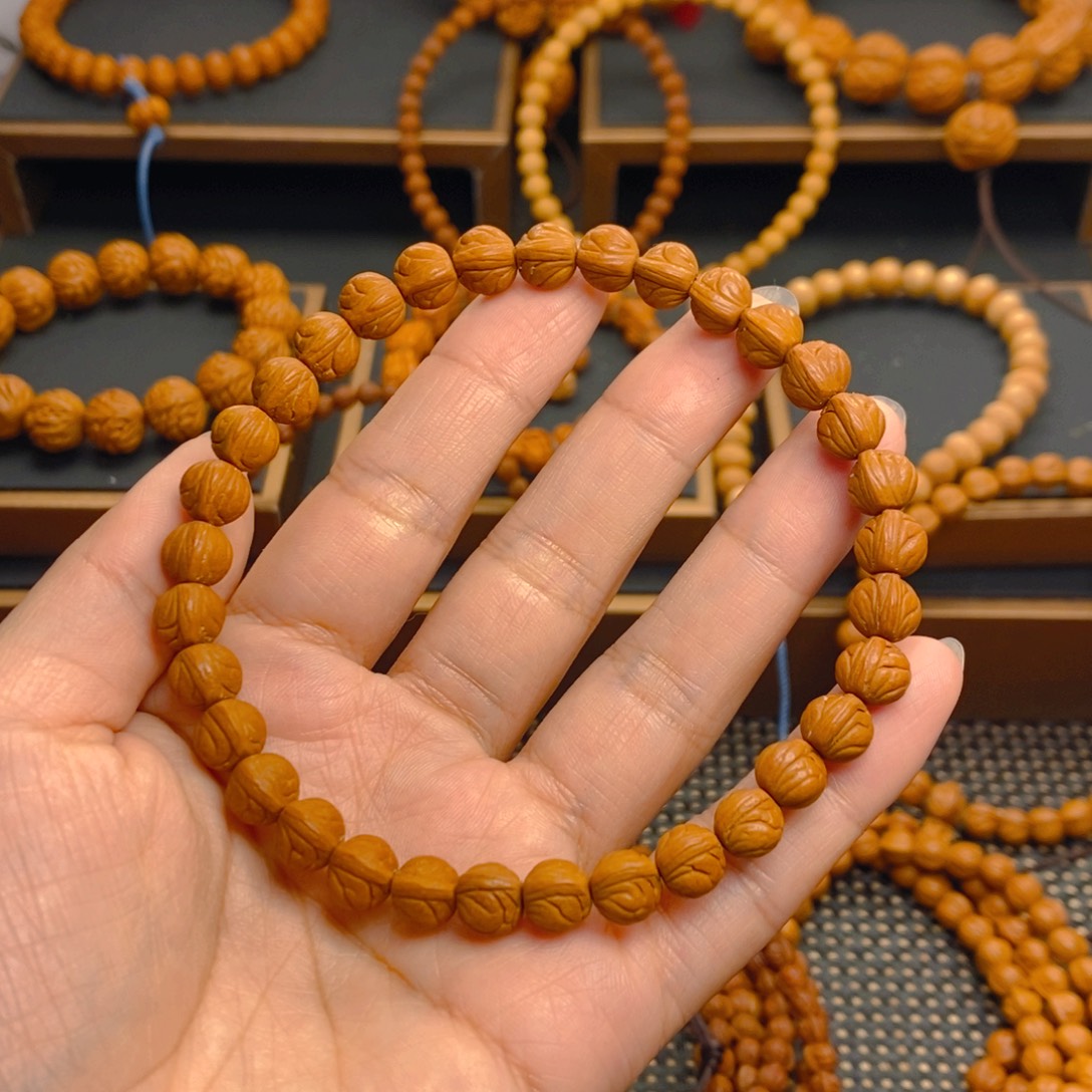 不***羁桃核吊坠秦岭森林08