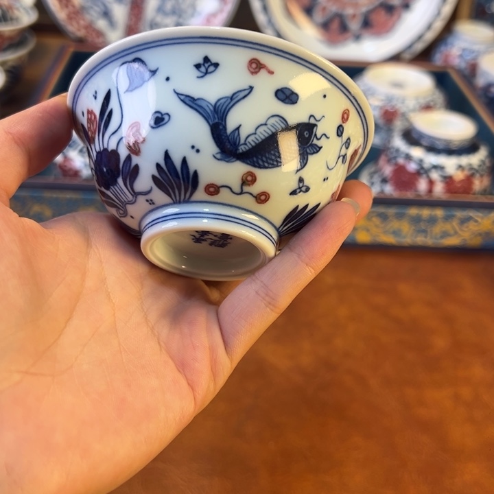 摆件景德镇茶器百宝箱