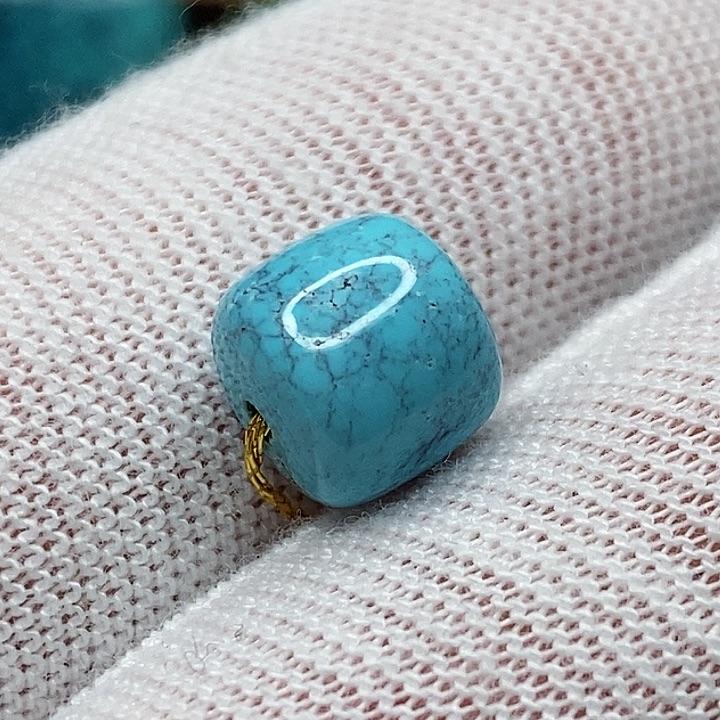 绿松石未镶嵌天然原矿 地大质检