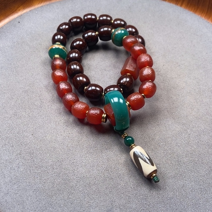 菩提把件未镶嵌紫金鼠