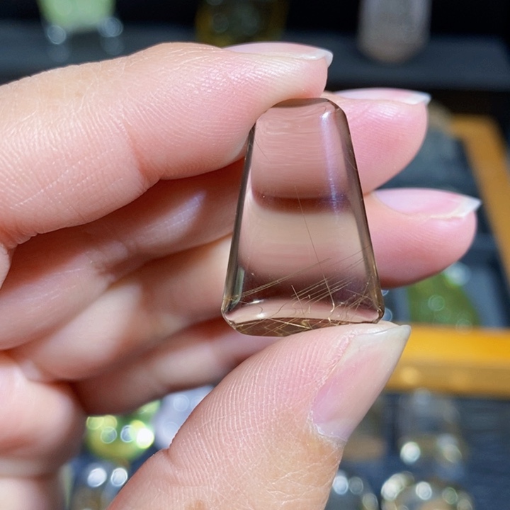 发晶颈饰未镶嵌吊坠