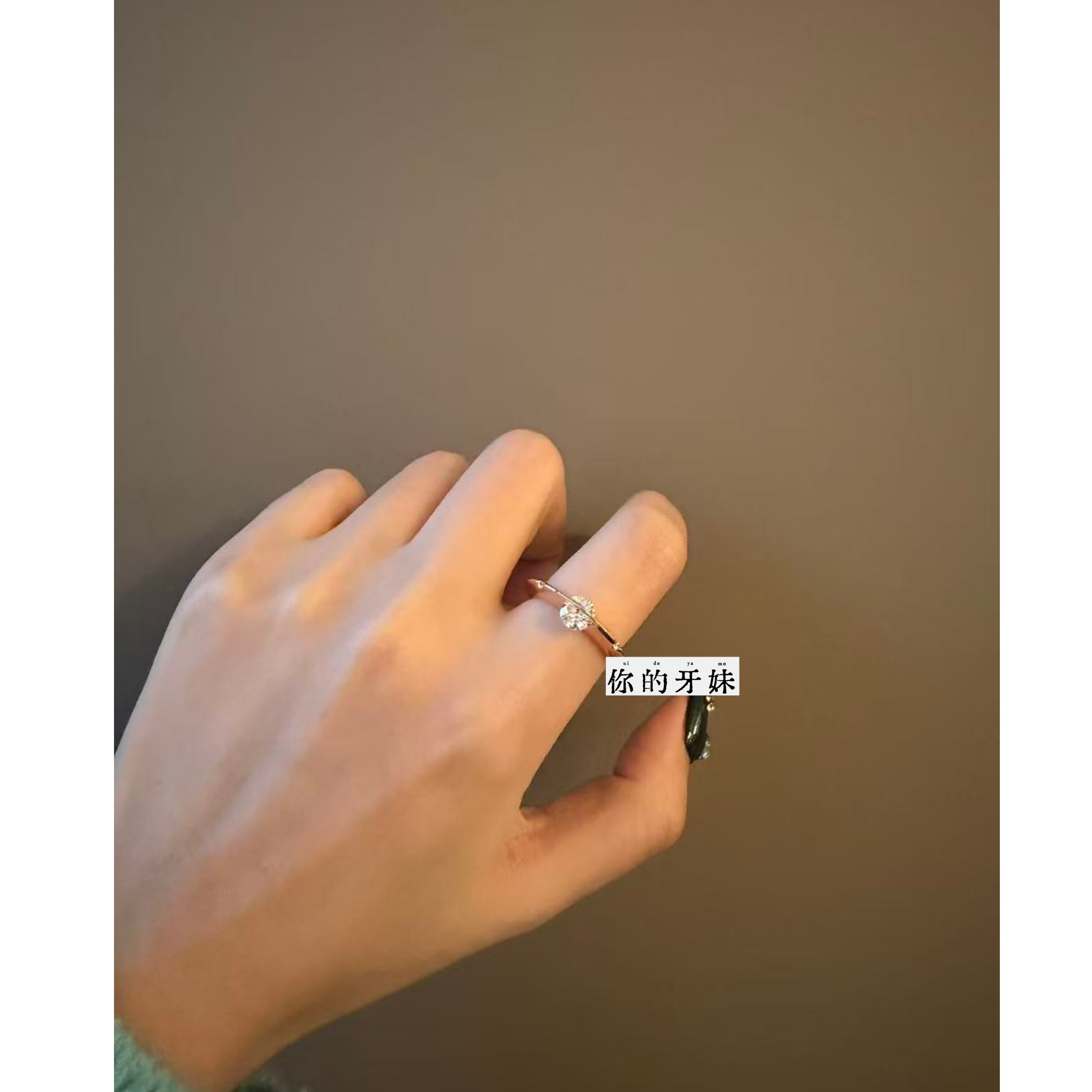 合金戒指 星球环绕戒指JZ189轻奢时尚百搭气质简约精致