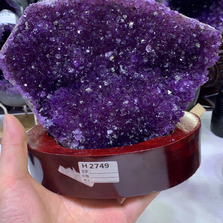 水晶紫水晶未镶嵌2749