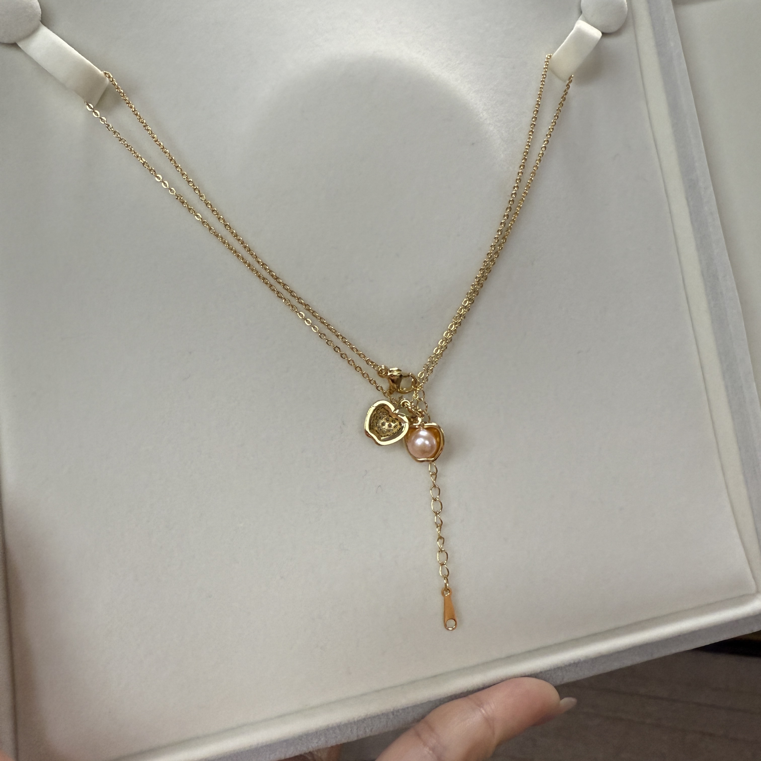 合金合成锆石吊坠 圣诞节苹果吊坠