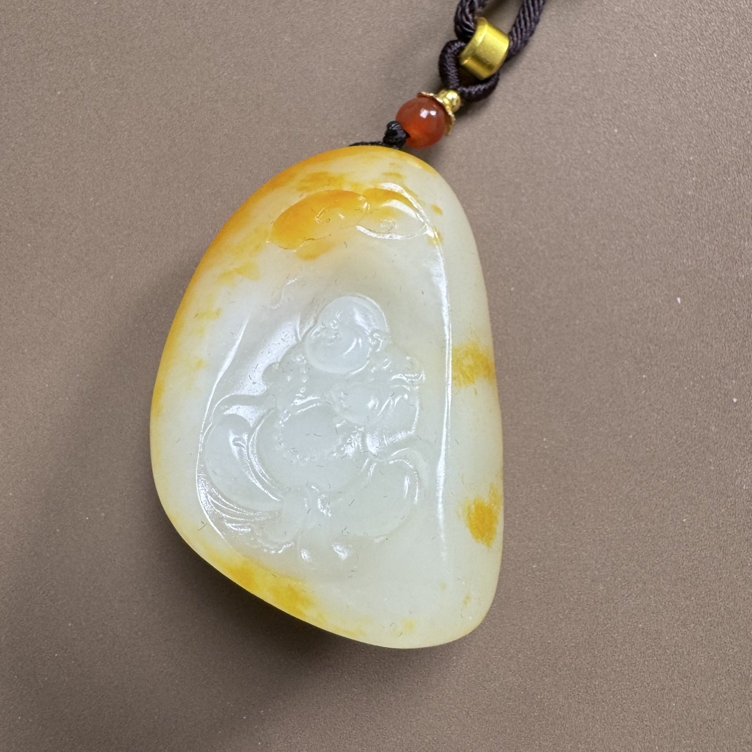 和田玉玉石挂件W1227拍一发一