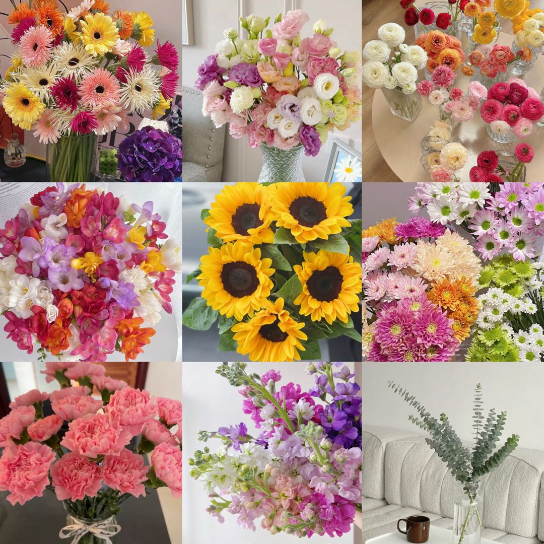 【盼盼鲜花宠粉】不选品鲜花4件套 一单陆运/两单升级冷链发 云南