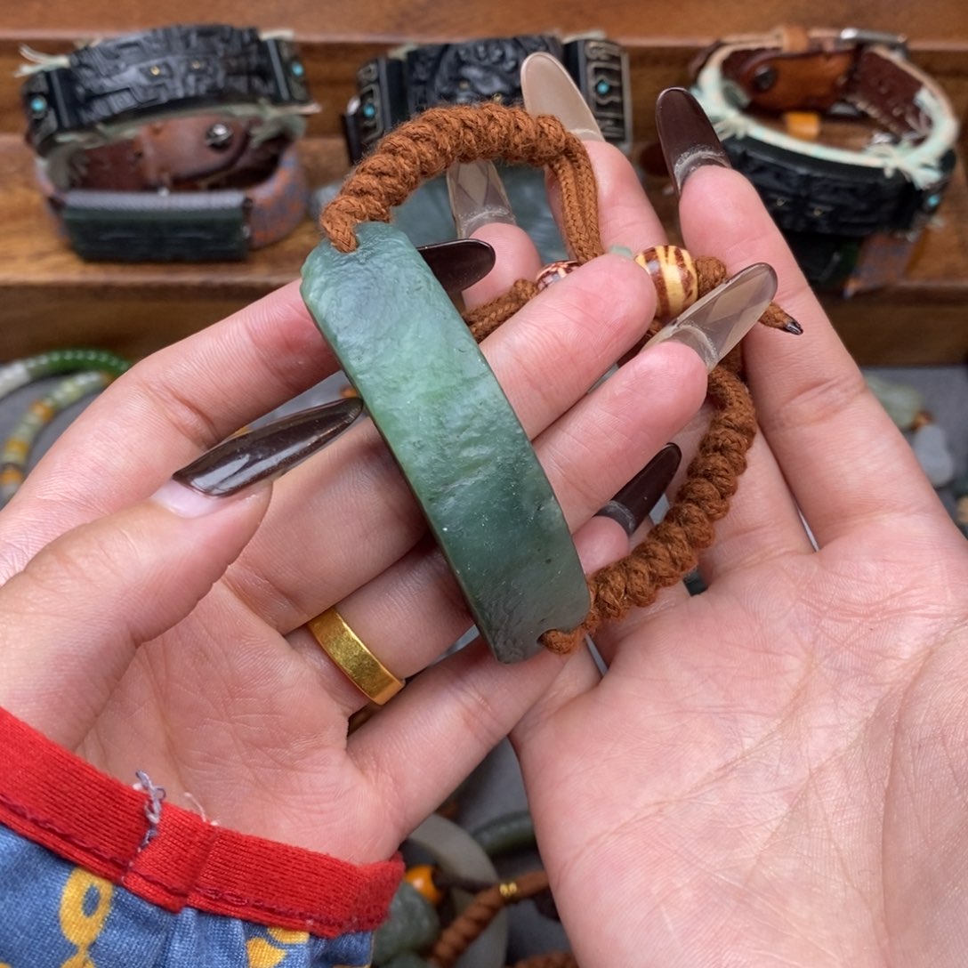 和田玉颈饰未镶嵌勿*