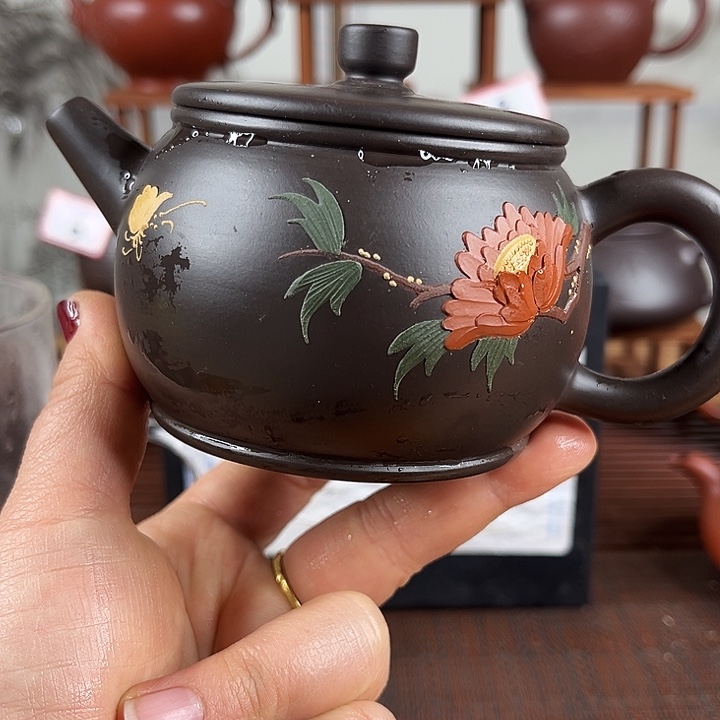紫砂茶壶微瑕处理