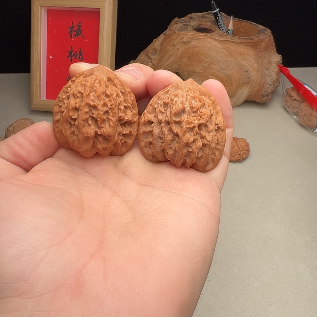吊坠文玩核桃小熊
