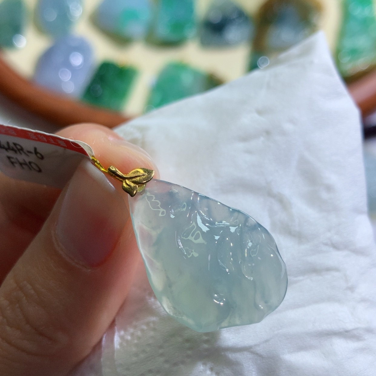 【闪购商品】翡翠吊坠(不含链)未镶嵌 6782