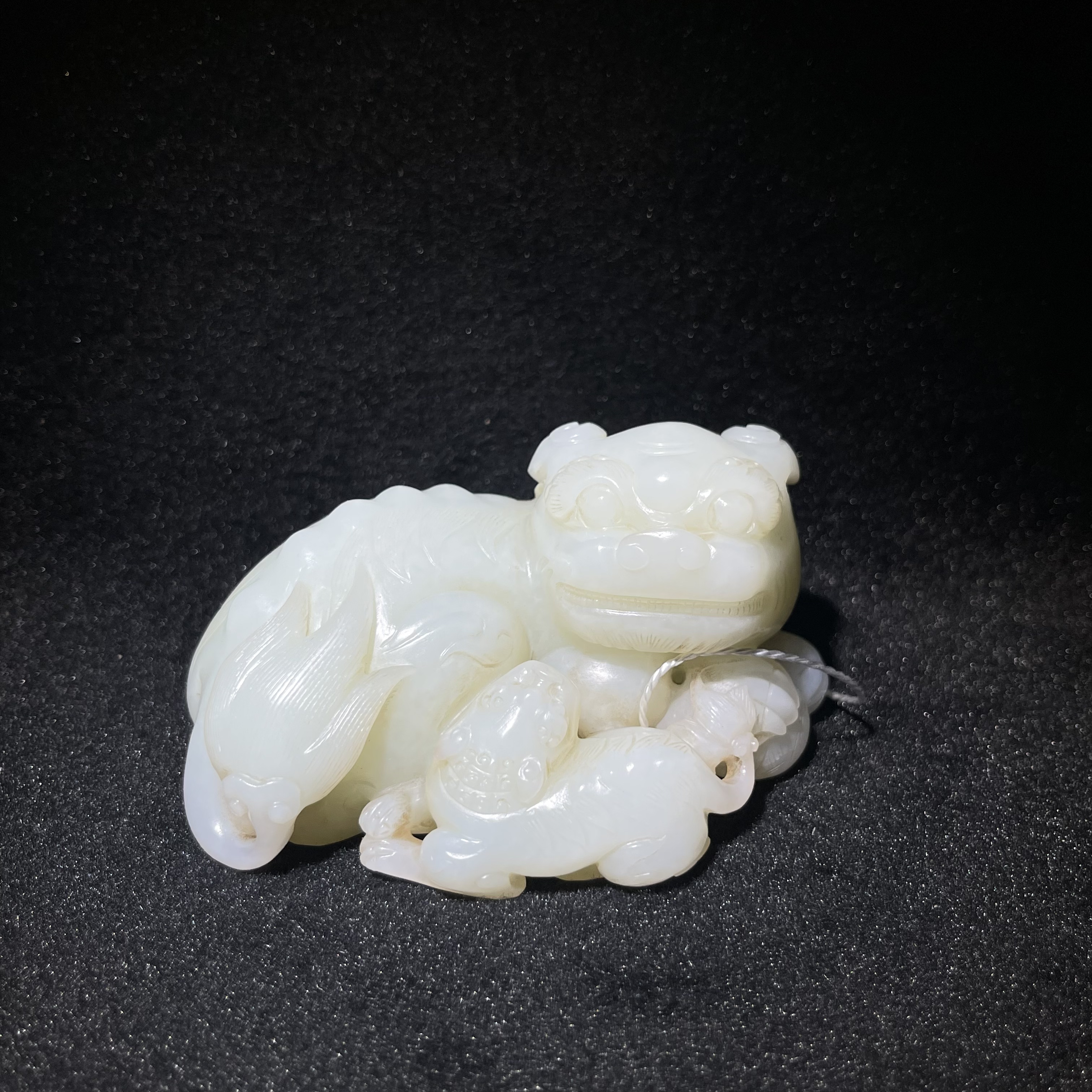 臻藏（8a）和田玉瑞兽2505280002