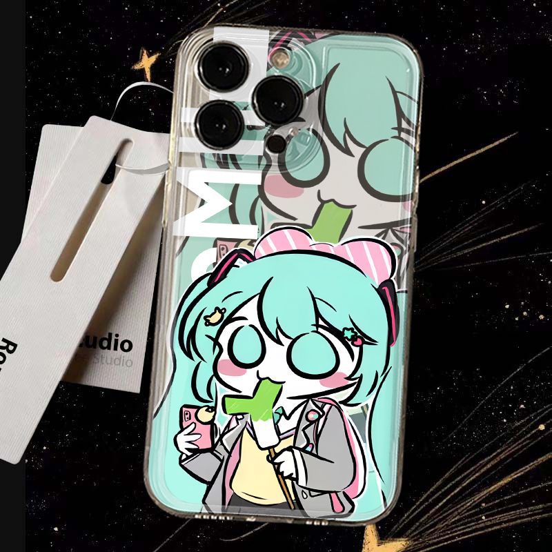 卡通动漫少女苹果15Promax手机壳14小众13全包式13二次元12苹果