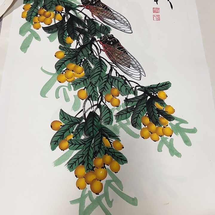 痛***菲国画手绘国画专用链接888