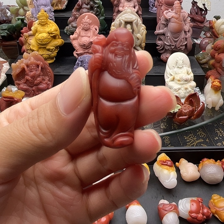 石英质玉未镶嵌吊坠