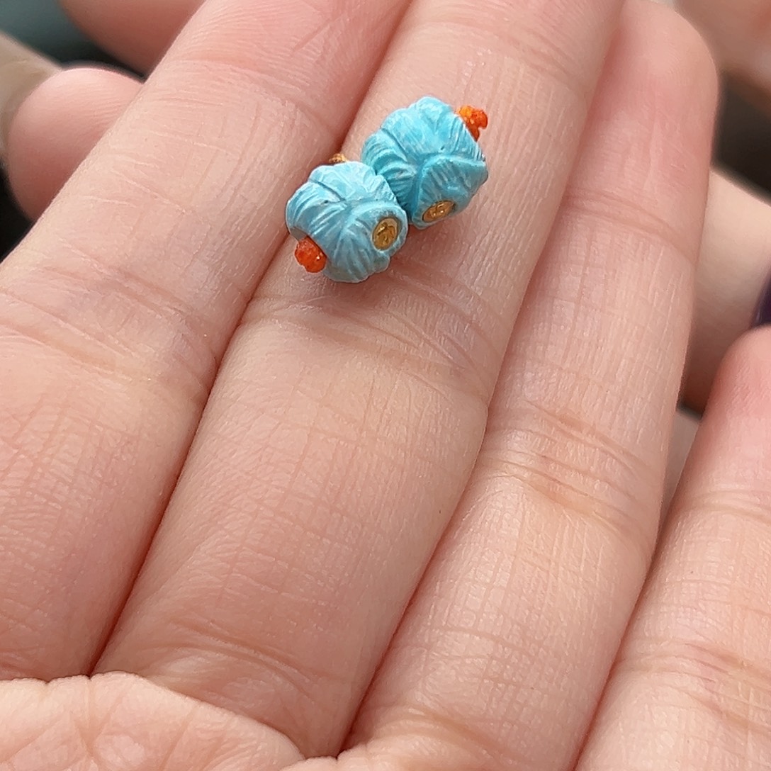 绿松石珠宝奇石未镶嵌