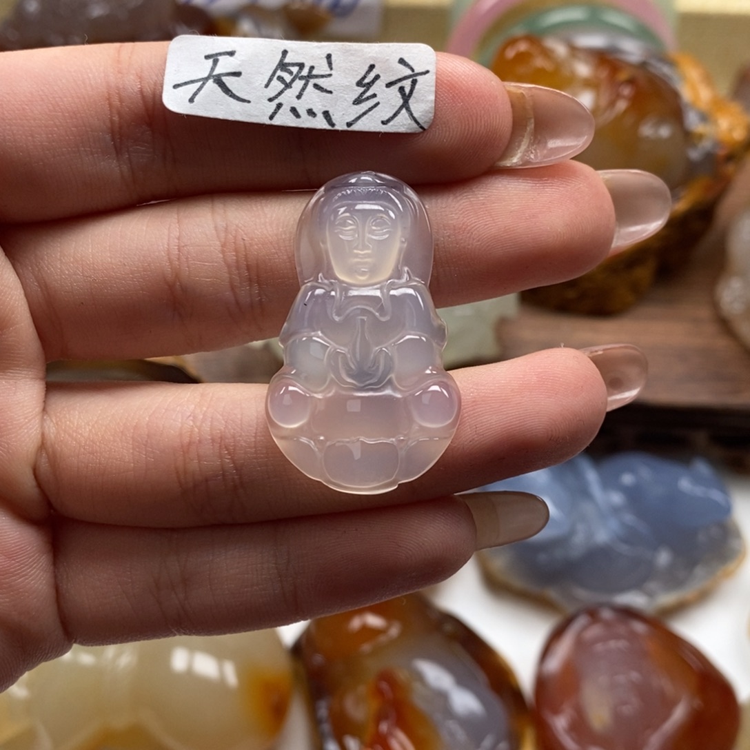 玛瑙/玉髓未镶嵌颈饰