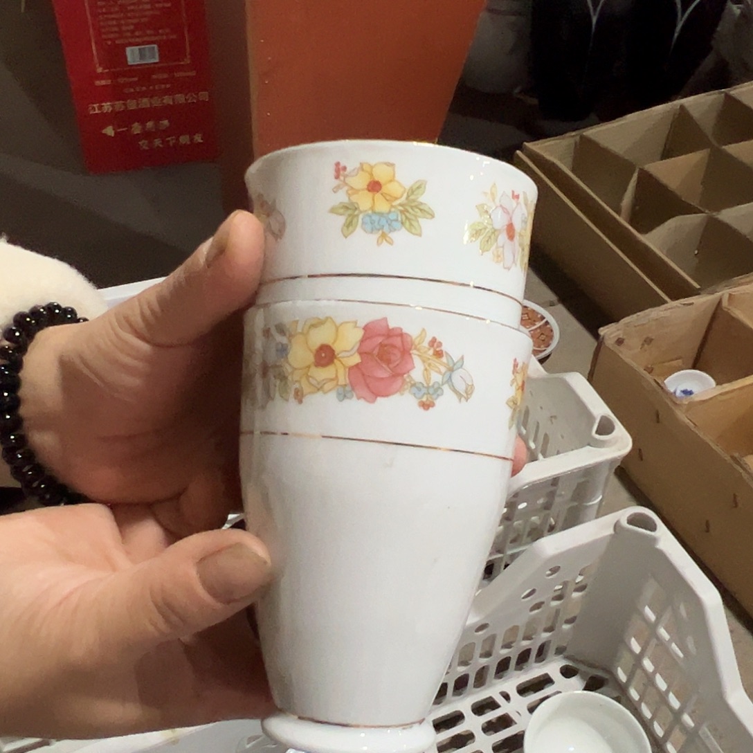 醴陵瓷直播供货基地釉上200毫升微瑕