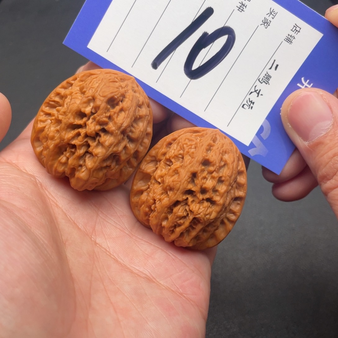 文玩核桃把件将军膀39