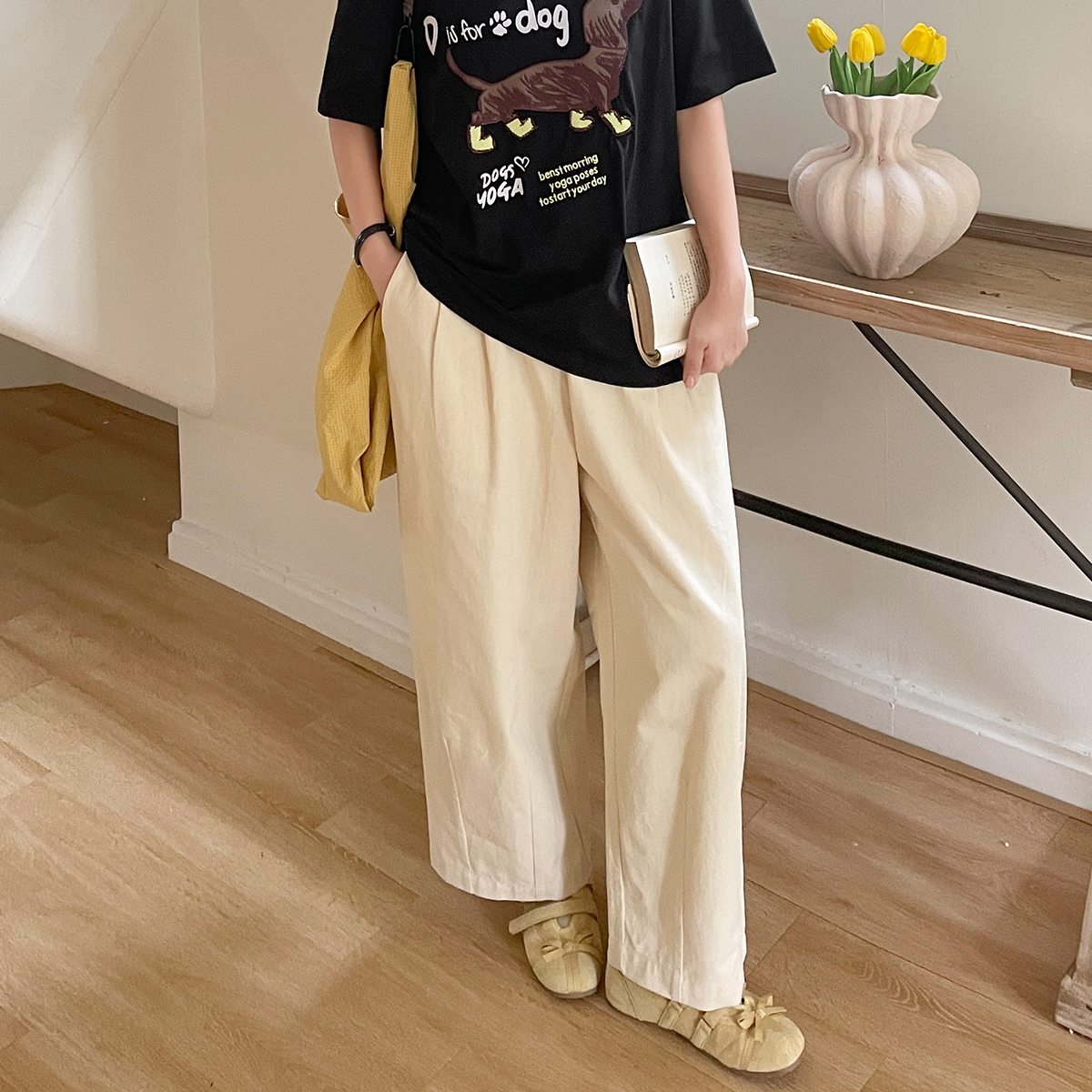 夏季薄款遮胯显瘦山本裤女大码2025新款胖mm百搭萝卜裤休闲气球裤