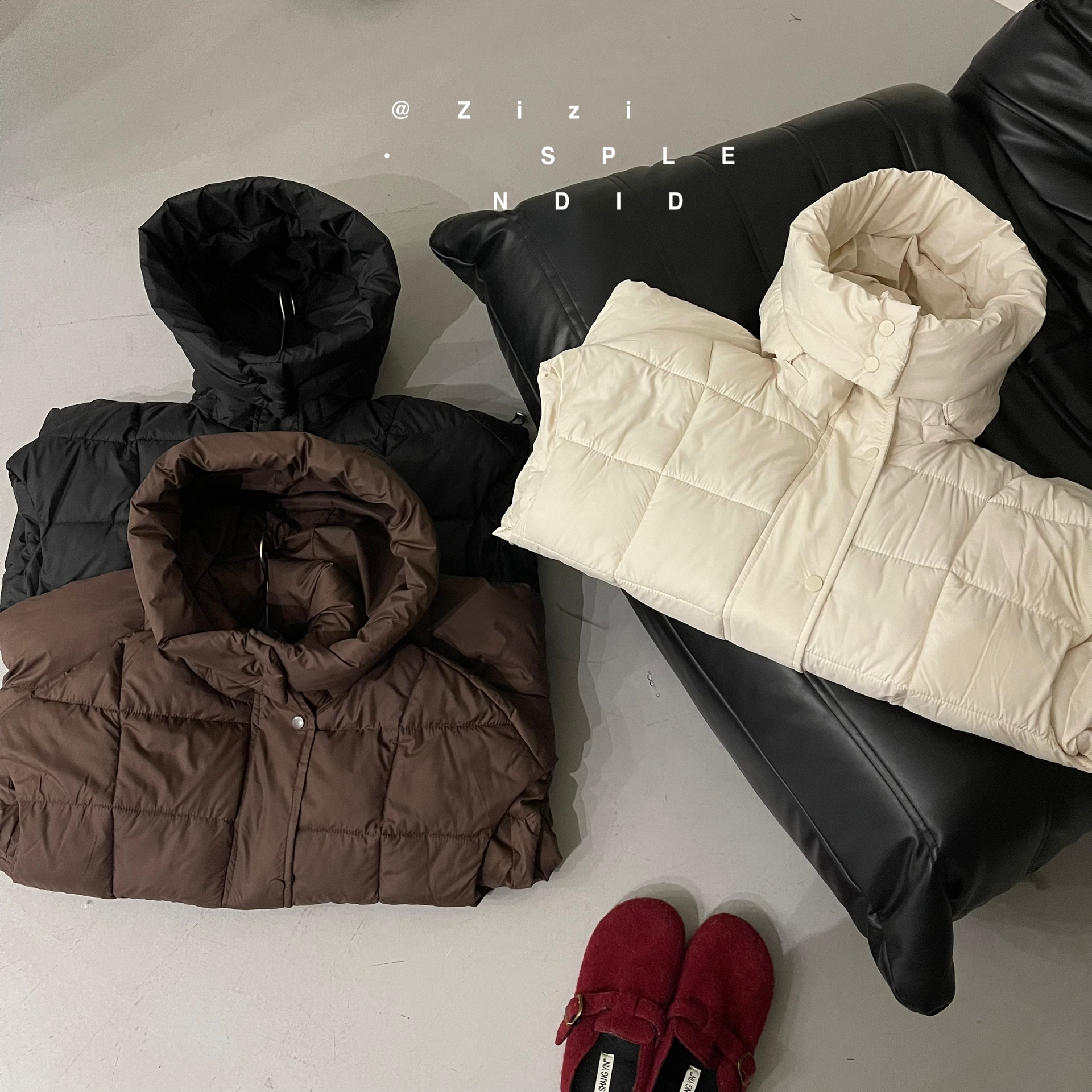 Elephant-30535-新 休闲拉炼纯色加绒加厚款洋气马甲