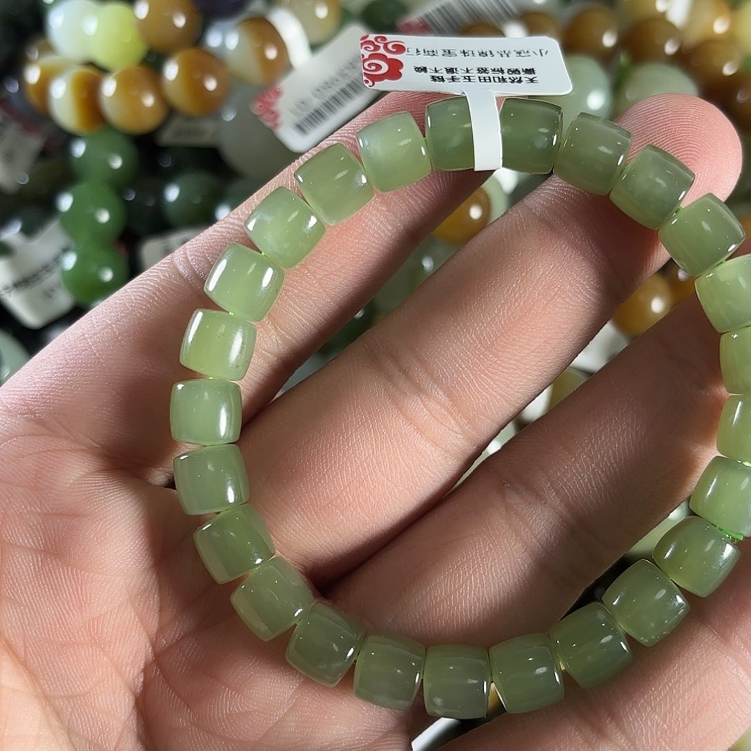 和田玉手链未镶嵌W54