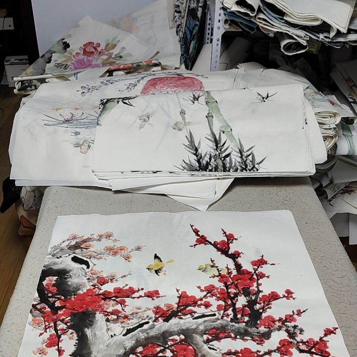 爱***屿国画落款卡章后台备注