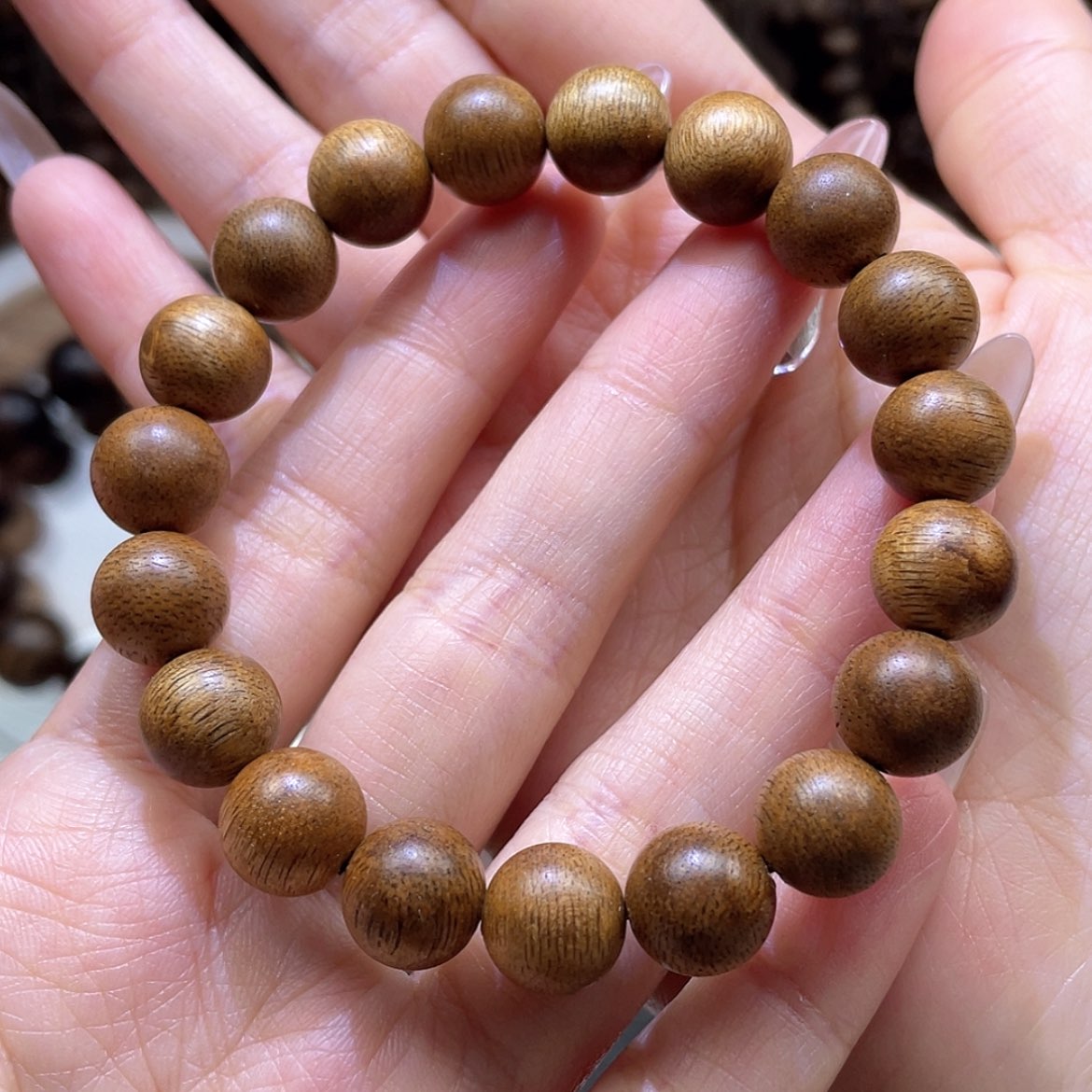 【闪购商品】沉香手串黄奇楠1.0八五分沉