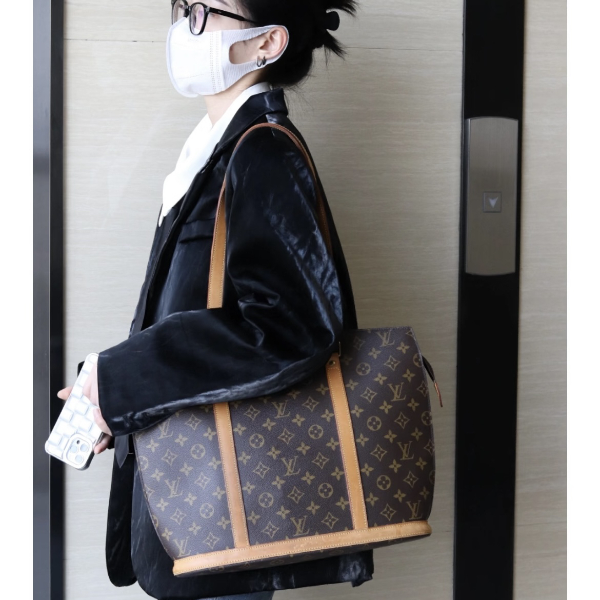 95新 LouisVuitton/路易威登 XM/经典老花babylone/ZH11911023