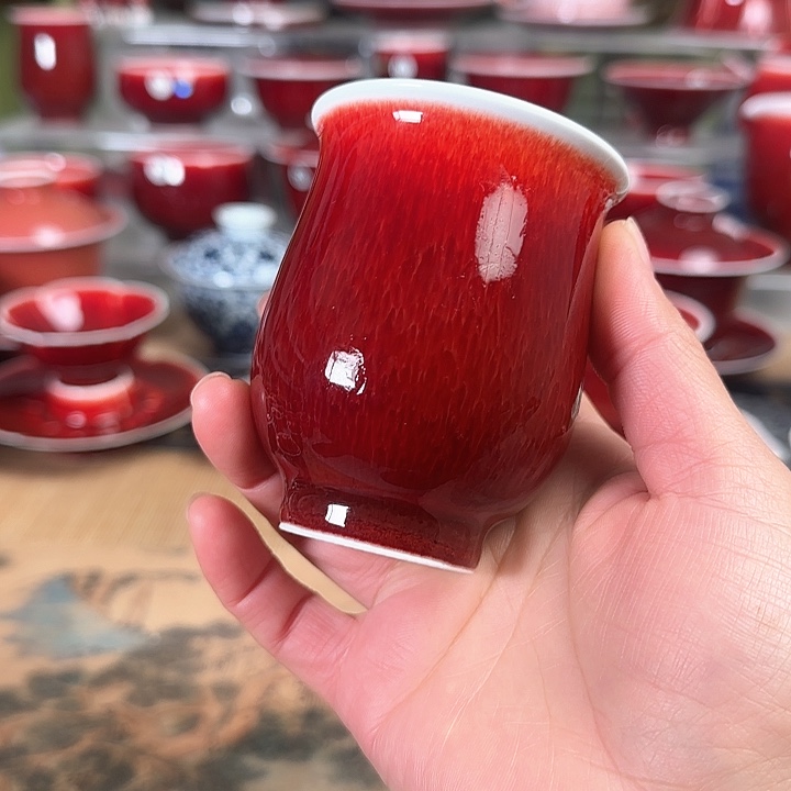 軍*，景德镇红马坊杯子