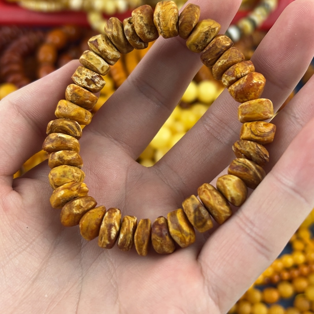 琥珀未镶嵌珠宝奇石