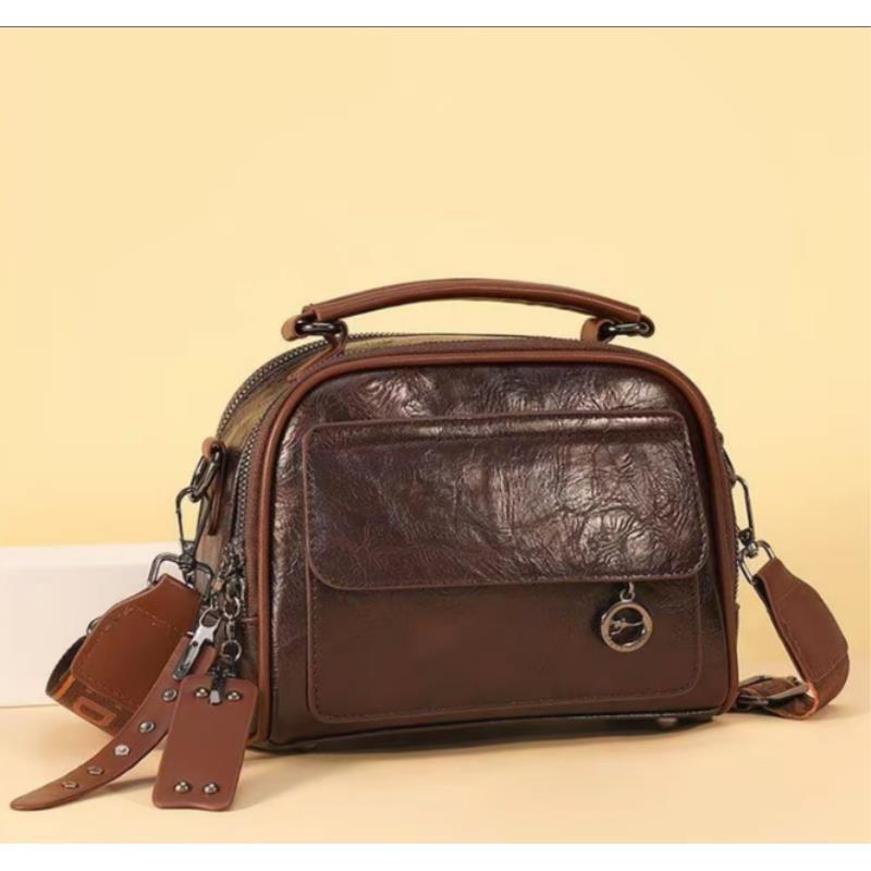 【粉丝专享】时尚休闲女士包包潮流斜挎包8703棕色