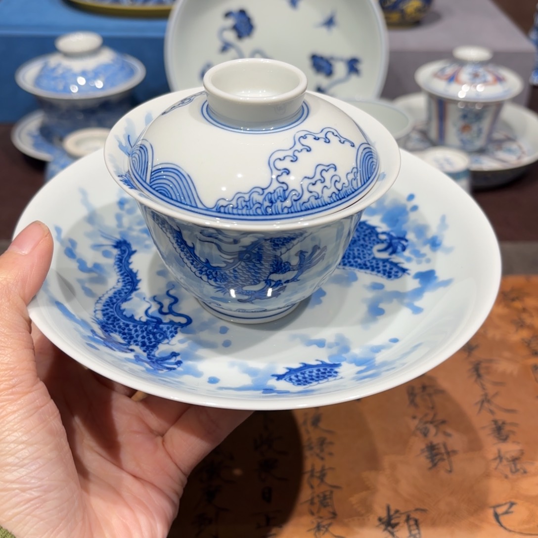 瓷片景德镇纯手工手绘