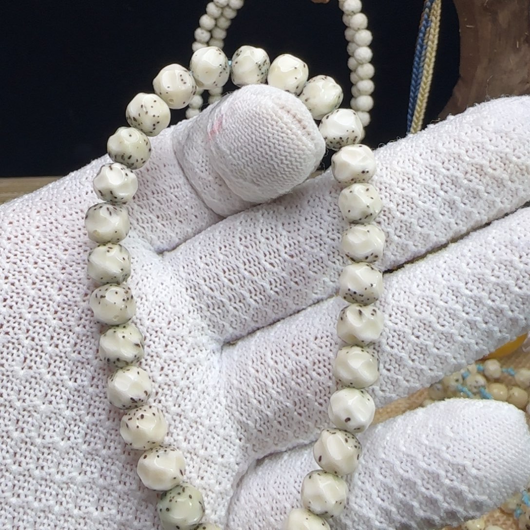 星月菩提手串8改无相手持数星星玉化