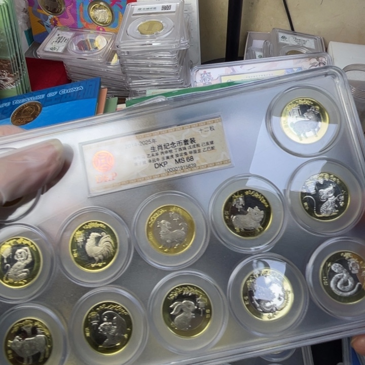 其他普通金属二轮生肖11枚套装