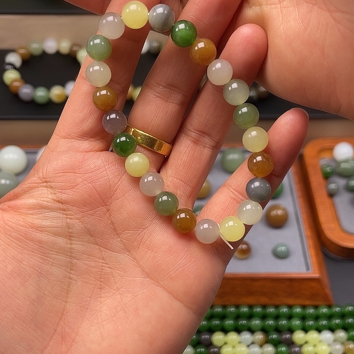 和田玉（糖玉）未镶嵌手链