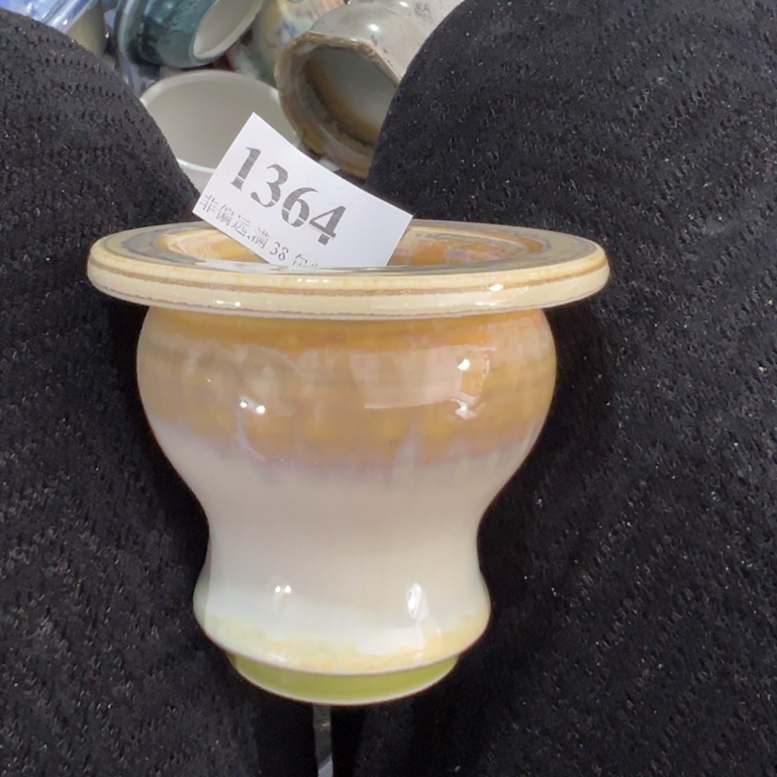 红陶景德镇手工花盆