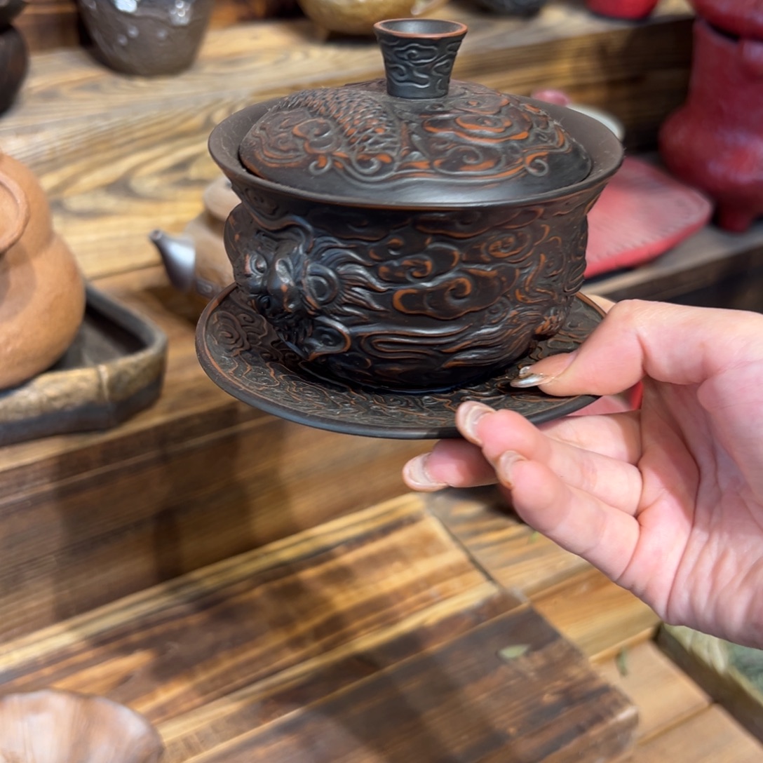 原矿老岩泥茶具茶器茶壶