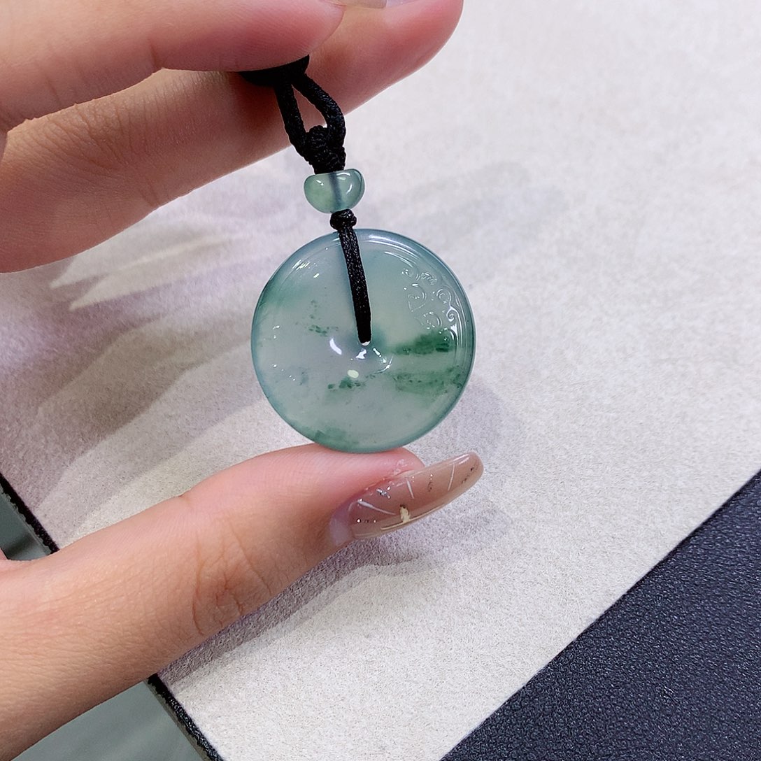 翡翠未镶嵌吊坠(不含链)26.2-5.3