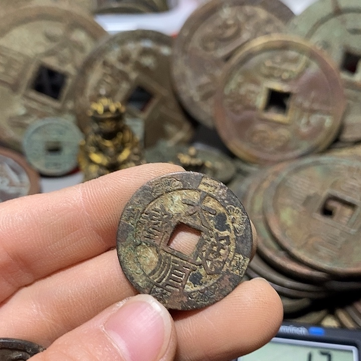 古***️铜现代文创花钱001