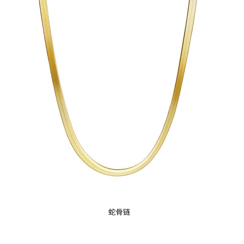 【质检发货】DY I８К 蛇骨链