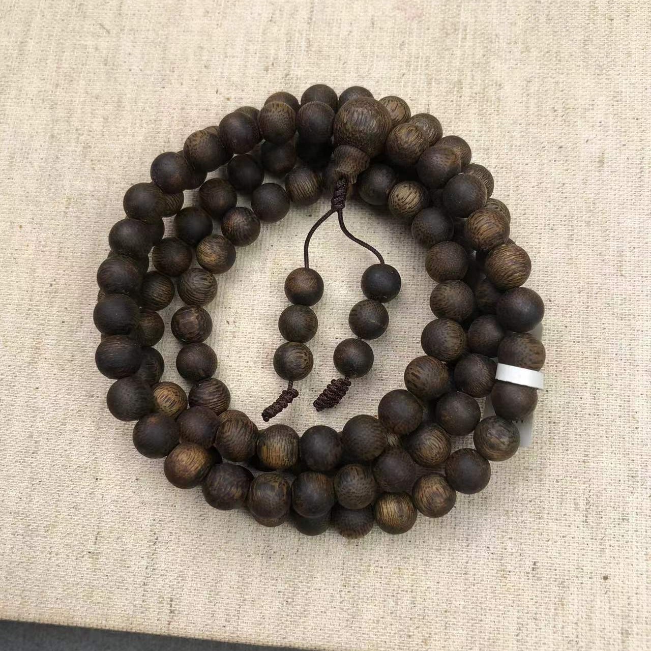 沉香8海南棋楠沉香多圈手串